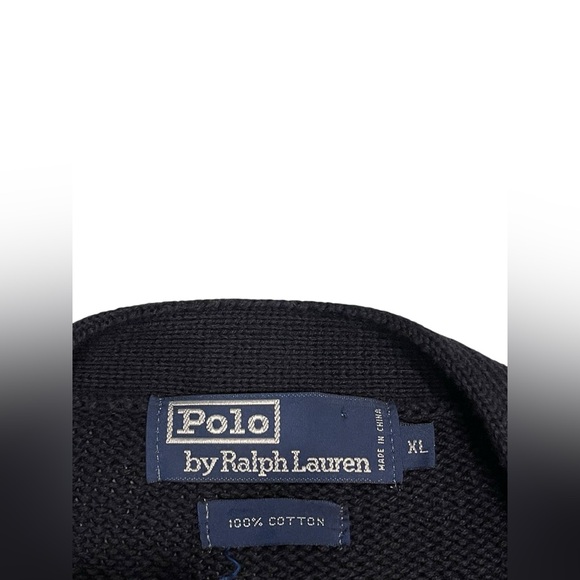 Vintage Ralph Lauren Red and Green Argyle Cardigan Size:XL - Picture 5 of 8